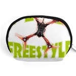 Fpv Freestyle T- Shirt F P V Freestyle Drone Racing Drawing Artwork T- Shirt Accessory Pouch (Medium) Front