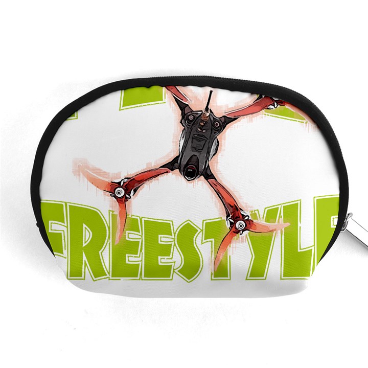 Fpv Freestyle T- Shirt F P V Freestyle Drone Racing Drawing Artwork T- Shirt Accessory Pouch (Medium)