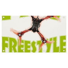 Fpv Freestyle T- Shirt F P V Freestyle Drone Racing Drawing Artwork T- Shirt Banner And Sign 7  X 4  by ZUXUMI