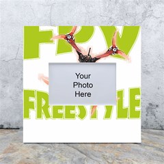 Fpv Freestyle T- Shirt F P V Freestyle Drone Racing Drawing Artwork T- Shirt White Box Photo Frame 4  X 6  by ZUXUMI