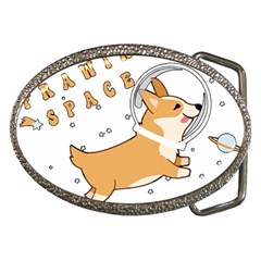 Frawing Space Dog Lover T- Shirt Cool Dog Frawing Space Dog Lover T- Shirt Belt Buckles