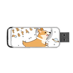 Frawing Space Dog Lover T- Shirt Cool Dog Frawing Space Dog Lover T- Shirt Portable USB Flash (One Side)