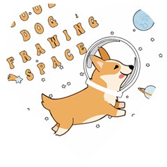 Frawing Space Dog Lover T- Shirt Cool Dog Frawing Space Dog Lover T- Shirt Wooden Puzzle Heart by ZUXUMI