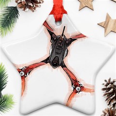 Freestyle Drone T- Shirt F P V Freestyle Drone Racing Drawing Artwork T- Shirt Ornament (star)