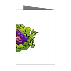 Piranha T-shirtwhite Look Calm Piranha 27 T-shirt Mini Greeting Cards (pkg Of 8) by EnriqueJohnson