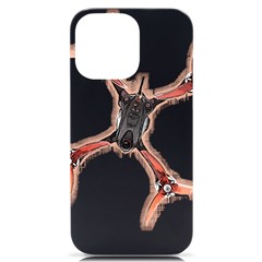 Freestyle Drone T- Shirt F P V Freestyle Drone Racing Drawing Artwork T- Shirt Iphone 14 Pro Max Black Uv Print Case by ZUXUMI