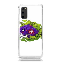 Piranha T-shirtwhite Look Calm Piranha 27 T-shirt Samsung Galaxy S20 6 2 Inch Tpu Uv Case by EnriqueJohnson