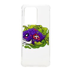 Piranha T-shirtwhite Look Calm Piranha 27 T-shirt Samsung Galaxy S20 Ultra 6 9 Inch Tpu Uv Case by EnriqueJohnson