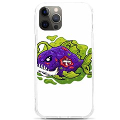 Piranha T-shirtwhite Look Calm Piranha 27 T-shirt Iphone 12 Pro Max Tpu Uv Print Case by EnriqueJohnson