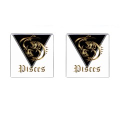 Pisces T-shirtnew Zodiac Pisces T-shirt Cufflinks (square) by EnriqueJohnson