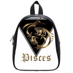 Pisces T-shirtnew Zodiac Pisces T-shirt School Bag (small) by EnriqueJohnson