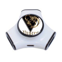 Pisces T-shirtnew Zodiac Pisces T-shirt 3-port Usb Hub by EnriqueJohnson