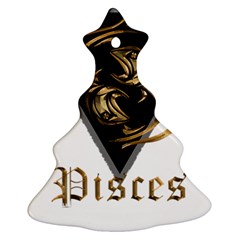 Pisces T-shirtnew Zodiac Pisces T-shirt Christmas Tree Ornament (two Sides) by EnriqueJohnson