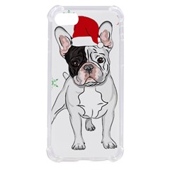 French Bulldog Christmas T- Shirt Christmas Santa Frenchie T- Shirt Iphone Se by ZUXUMI