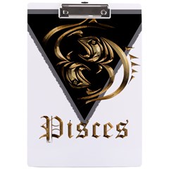 Pisces T-shirtnew Zodiac Pisces T-shirt A4 Acrylic Clipboard by EnriqueJohnson