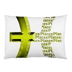 Pisces T-shirtnew Zodiac Symbol Pisces T-shirt Pillow Case (two Sides) by EnriqueJohnson