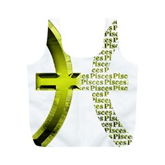 Pisces T-shirtnew Zodiac Symbol Pisces T-shirt Full Print Recycle Bag (m) by EnriqueJohnson