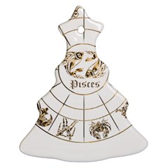 Pisces T-shirtpisces Gold Edition - 12 Zodiac In 1 T-shirt Christmas Tree Ornament (two Sides) by EnriqueJohnson