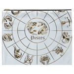 Pisces T-shirtpisces Gold Edition - 12 Zodiac In 1 T-shirt Cosmetic Bag (XXXL) Front