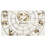 Pisces T-shirtpisces Gold Edition - 12 Zodiac In 1 T-shirt Banner and Sign 7  x 4  Front