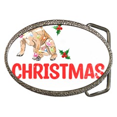 French Bulldog Dog Xmas Pajama T- Shirt French Bulldog Dog Xmas This Is My Christmas Pajama T- Shirt Belt Buckles by ZUXUMI