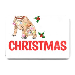 French Bulldog Dog Xmas Pajama T- Shirt French Bulldog Dog Xmas This Is My Christmas Pajama T- Shirt Small Doormat by ZUXUMI