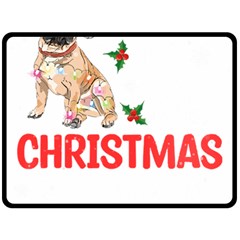 French Bulldog Dog Xmas Pajama T- Shirt French Bulldog Dog Xmas This Is My Christmas Pajama T- Shirt Fleece Blanket (large) by ZUXUMI