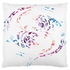 Pisces T-shirtpisces Indonesia Batik Style T-shirt Large Cushion Case (two Sides) by EnriqueJohnson