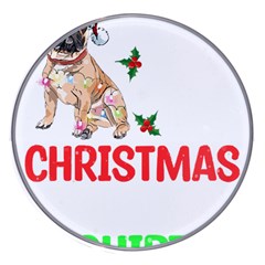 French Bulldog Dog Xmas Pajama T- Shirt French Bulldog Dog Xmas This Is My Christmas Pajama T- Shirt Wireless Fast Charger(white)