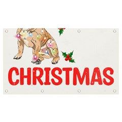 French Bulldog Dog Xmas Pajama T- Shirt French Bulldog Dog Xmas This Is My Christmas Pajama T- Shirt Banner And Sign 7  X 4  by ZUXUMI