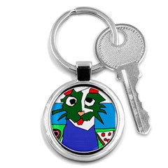 Pizza Donut Loving Cat Doing Cute Thing T-shirtpizza Donut Loving Cat Doing Cute Things T-shirt Key Chain (round) by EnriqueJohnson