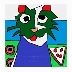 Pizza Donut Loving Cat Doing Cute Thing T-shirtpizza Donut Loving Cat Doing Cute Things T-shirt Medium Glasses Cloth (2 Sides)