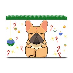 French Bulldog T- Shirt Cute French Bulldog Christmas T- Shirt (1) Plate Mats by ZUXUMI