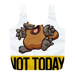 Platypus T-shirtnope Not Today Platypus 37 T-shirt Full Print Recycle Bag (l) by EnriqueJohnson