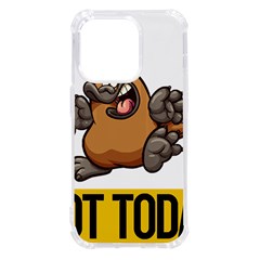 Platypus T-shirtnope Not Today Platypus 37 T-shirt Iphone 14 Pro Tpu Uv Print Case by EnriqueJohnson