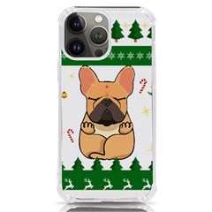 French Bulldog T- Shirt Cute French Bulldog Christmas T- Shirt (1) Iphone 13 Pro Max Tpu Uv Print Case by ZUXUMI