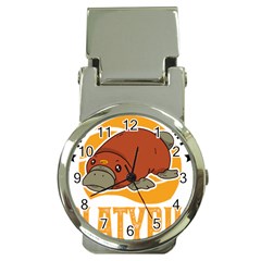 Platypus T-shirtplatypus Home T-shirt Money Clip Watches by EnriqueJohnson