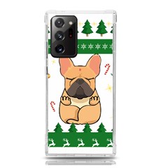 French Bulldog T- Shirt Cute French Bulldog Christmas T- Shirt Samsung Galaxy Note 20 Ultra Tpu Uv Case by ZUXUMI