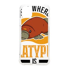 Platypus T-shirtplatypus Home T-shirt Iphone 11 Pro Max 6 5 Inch Tpu Uv Print Case by EnriqueJohnson