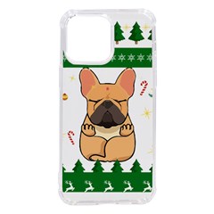 French Bulldog T- Shirt Cute French Bulldog Christmas T- Shirt Iphone 14 Pro Max Tpu Uv Print Case