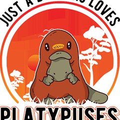 Platypus T-shirtplatypus Young T-shirt Play Mat (square) by EnriqueJohnson