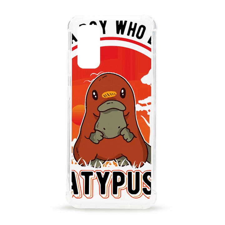 Platypus T-shirtplatypus Young T-shirt Samsung Galaxy S20 6.2 Inch TPU UV Case