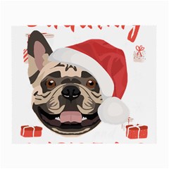 French Bulldog T- Shirt French Bulldog Merry Christmas T- Shirt (1) Small Glasses Cloth by ZUXUMI