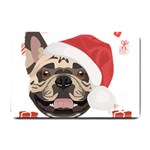 French Bulldog T- Shirt French Bulldog Merry Christmas T- Shirt (1) Small Doormat 24 x16  Door Mat