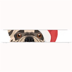 French Bulldog T- Shirt French Bulldog Merry Christmas T- Shirt (1) Small Bar Mat by ZUXUMI