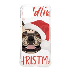 French Bulldog T- Shirt French Bulldog Merry Christmas T- Shirt (1) Iphone 11 Pro Max 6 5 Inch Tpu Uv Print Case by ZUXUMI