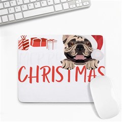 French Bulldog T- Shirt French Bulldog Merry Christmas T- Shirt (2) Small Mousepad by ZUXUMI