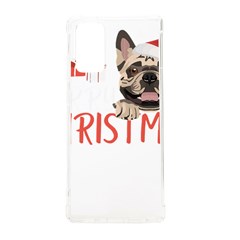 French Bulldog T- Shirt French Bulldog Merry Christmas T- Shirt (2) Samsung Galaxy Note 20 Tpu Uv Case by ZUXUMI