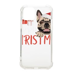 French Bulldog T- Shirt French Bulldog Merry Christmas T- Shirt (2) Iphone 11 Pro 5 8 Inch Tpu Uv Print Case by ZUXUMI