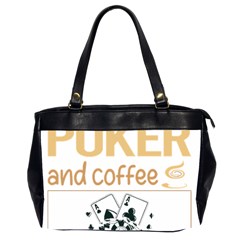 Poker T-shirtif It Involves Coffee Poker T-shirt Oversize Office Handbag (2 Sides) by EnriqueJohnson